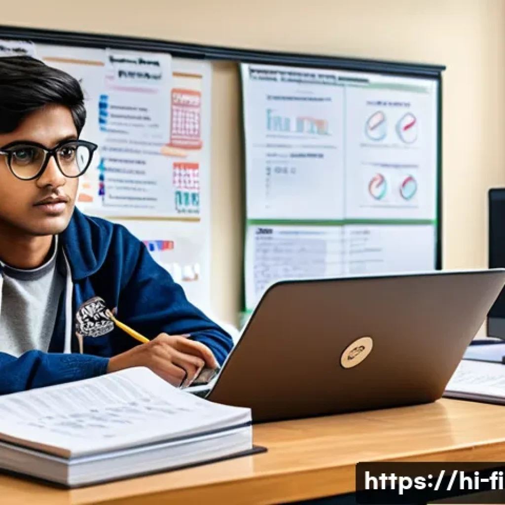소방설비기사 자격증 취득 후기 - A focused Indian student studying diligently at a desk filled with textbooks and notes about fire sa...