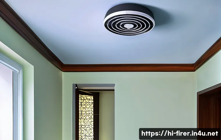 소방설비기사와 소방 안전 교육 - A modern smart fire alarm system installed in a contemporary Indian home, featuring sleek smoke and ...